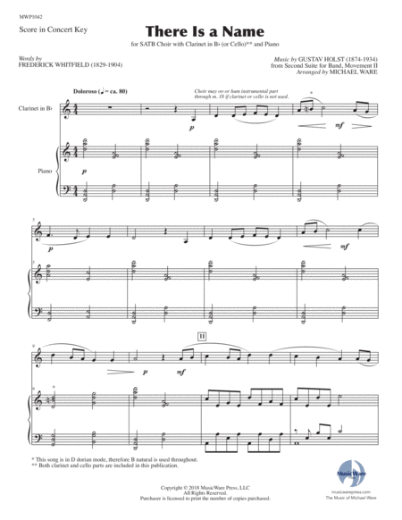 There Is A Name Satb Choir Page 2