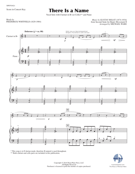 There Is A Name Vocal Solo Page 2