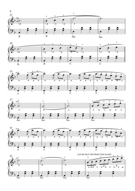 This Beautiful Shadow Intermediate Harp Page 2