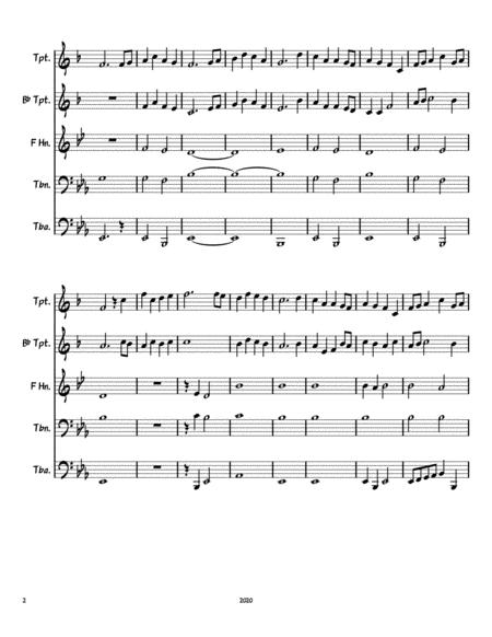 This Is My Fathers World Brass Quintet Page 2