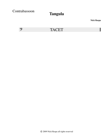 Three Dances For Halloween Contrabassoon Part Page 2
