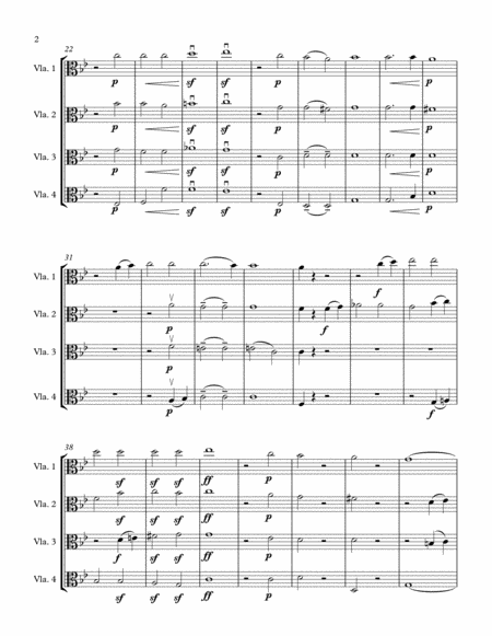 Three Equali For Four Violas Page 2