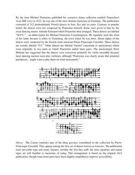 Three Gavottes From Terpsichore Praetorius For Wind Instruments Page 2