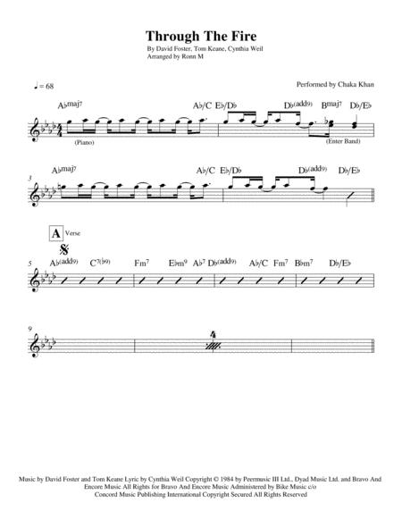 Through The Fire Performed By Chaka Khan Page 2