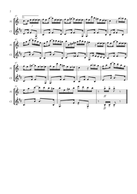 Tico Tico For Flute And Clarinet Duet Page 2