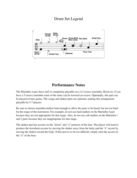 Tico Tico No Fuba Percussion Ensemble Page 2