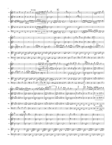 Tico Tico No Fuba Wind Quintet Page 2