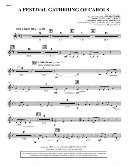 Tidings Of Joy A Celtic Christmas Celebration Full Orchestra F Horn 2 Page 2