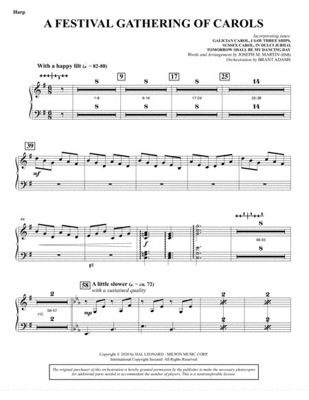 Tidings Of Joy A Celtic Christmas Celebration Full Orchestra Harp Page 2