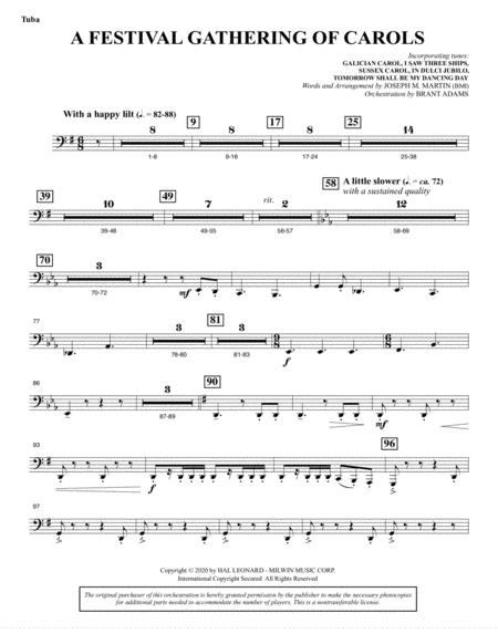 Tidings Of Joy A Celtic Christmas Celebration Full Orchestra Tuba Page 2