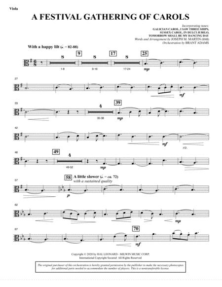 Tidings Of Joy A Celtic Christmas Celebration Full Orchestra Viola Page 2