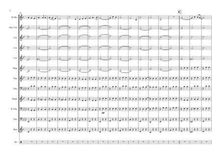 Tightrope Solo For Eb Horn And 10 Piece Brass Ensemble Page 2