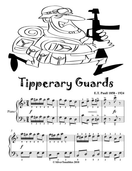 Tipperary Guards Elementary Piano Sheet Music Page 2