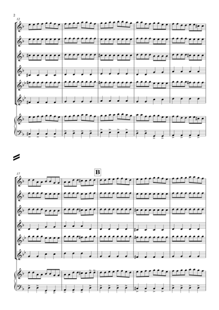 Toccata By Bach Rocks For Flute Quartet Page 2