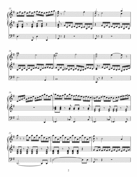 Toccata In The Style Of Widor Page 2