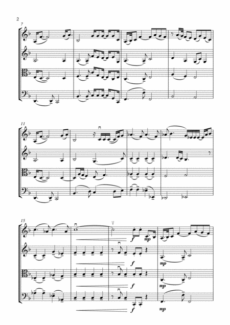 Tomorrow String Quartet Page 2