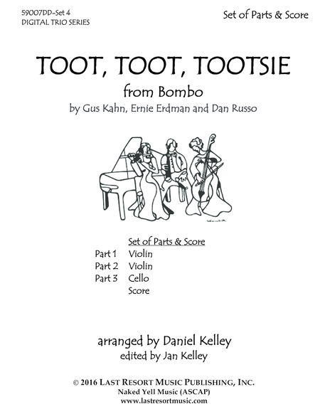 Toot Toot Toostie For String Trio Violin Violin Cello Page 2