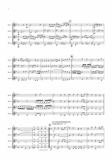 Top Of The World 4 Part Acapella Arrangement For 4 Brass Instruments Page 2