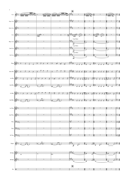 Total Eclipse Of The Heart Cornet Solo With Brass Band Page 2