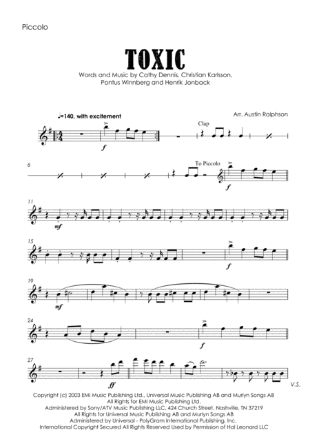 Toxic Flute Quartet Page 2