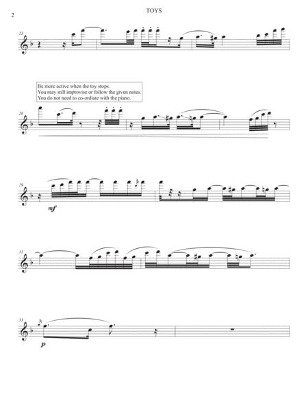 Toys For Flute And Piano Flute Part Page 2