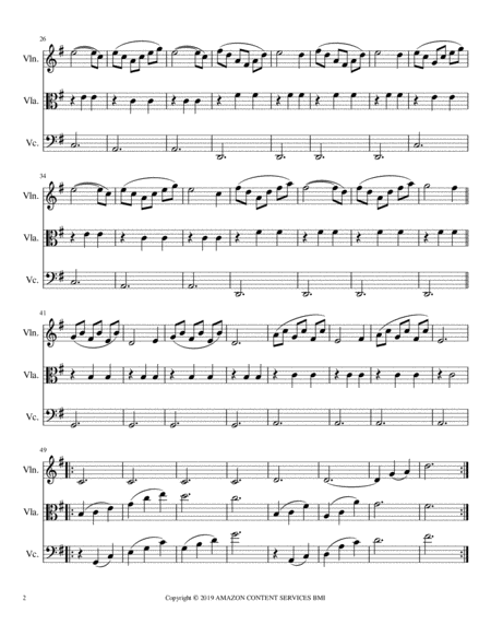 Transparent Main Title Theme Violin Viola Cello Page 2