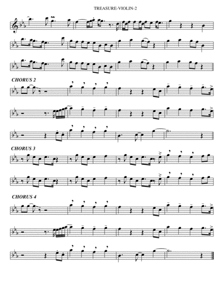 Treasure Instrumental Violin Bass Guitar Piano Page 2