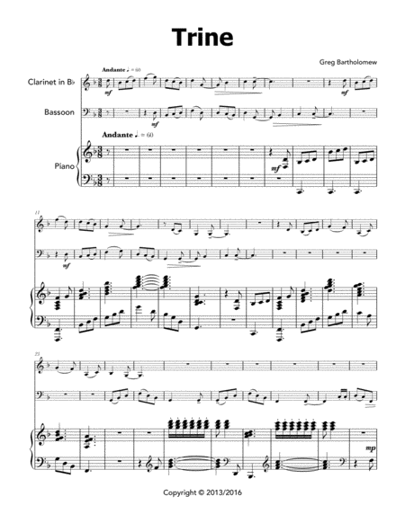 Trine For Clarinet Bassoon Piano Page 2