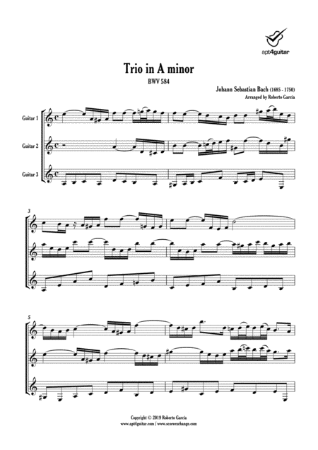 Trio Bwv 584 Page 2