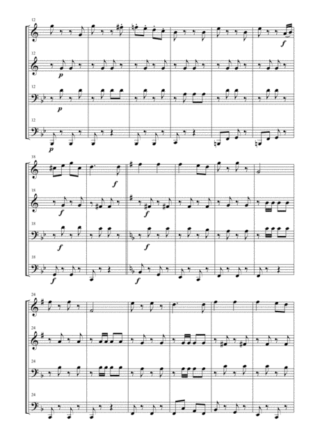 Tritsch Tratsch Polka For Brass Quartet Page 2