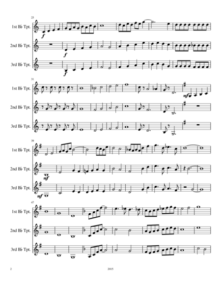 Trumpet Trio No 2 Page 2