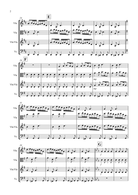 Tude Study In B Minor Op 35 No 22 For Piano 4 Hands Page 2