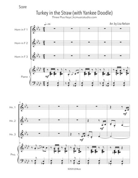 Turkey In The Straw French Horn Trio With Piano Accompaniment Page 2