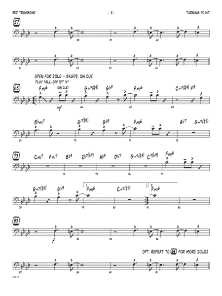 Turning Point 3rd Trombone Page 2