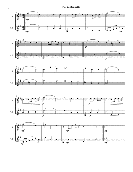 Twelve Duets For Alto Sax Page 2