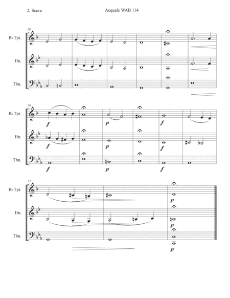 Two Aequale For Brass Trio Page 2