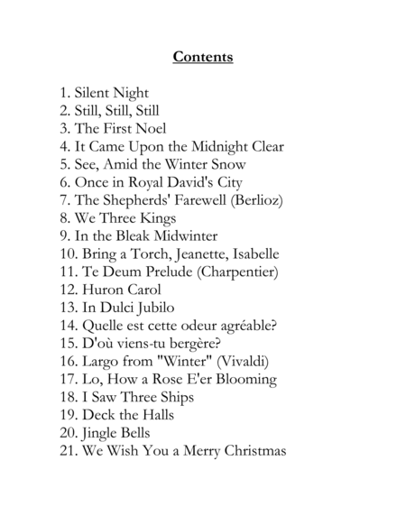 Two B Flats And Alto Christmas Clarinet Trios Page 2