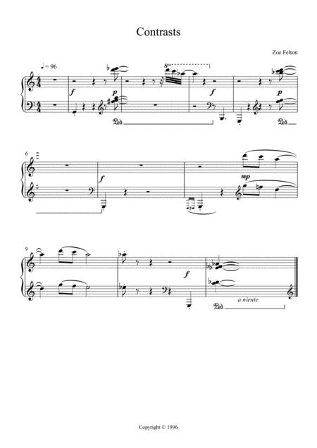 Two Short Pieces Contrasts And Concordance Page 2