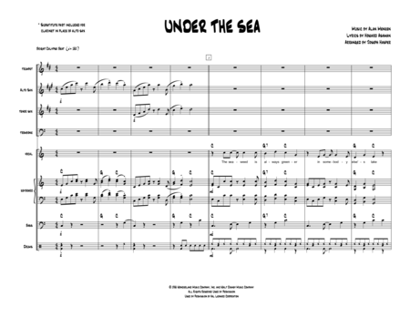 Under The Sea Vocal And Jazz Combo Page 2