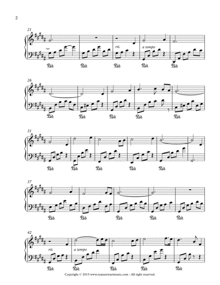 Under The Willow Solo Piano Page 2