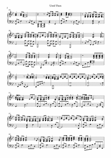 Until Then By Sully Erna Advanced Solo Piano Page 2