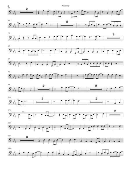 Valerie Original Key Cello Page 2