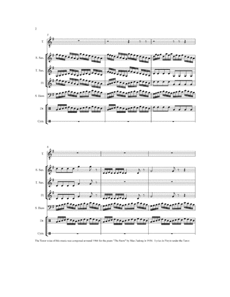 Variations On Count Your Blessings For Flute Quartet Page 2