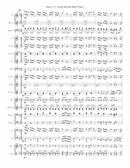 Variations On Strike It Up Tabor For Wind Trio Page 2