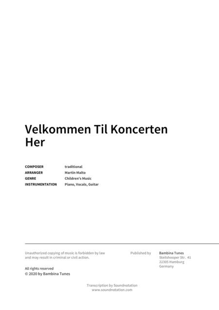 Velkommen Til Koncerten Her Page 2