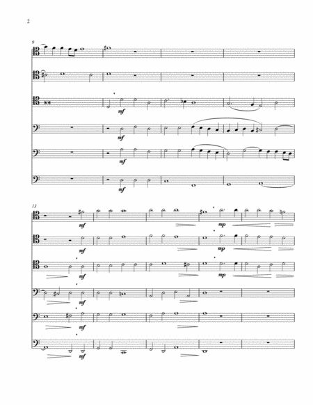 Verbum Caro Factum Est For 6 Part Trombone Ensemble Page 2