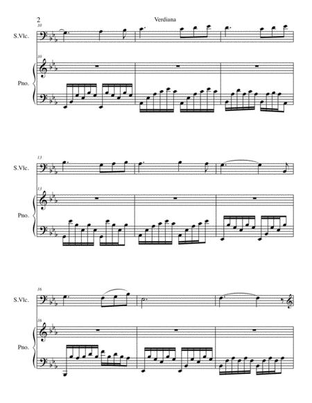 Verdiana For Cello Page 2