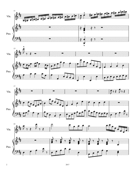 Violin Solo No 7 Page 2