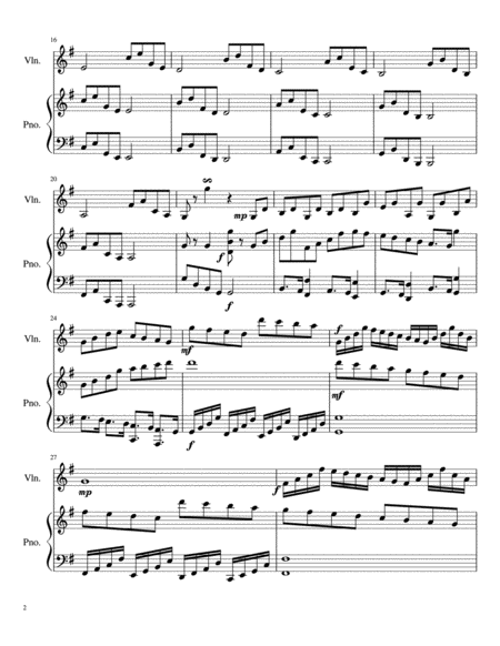 Violin Sonata No 1 Page 2