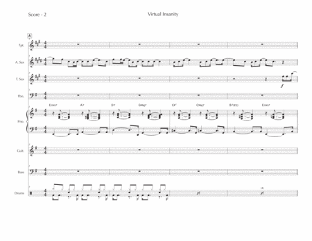 Virtual Insanity Instrumental Page 2